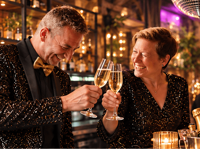 🥂 2-daags oudejaarsarrangement mét (of zonder) jaren 80/90 feestavond