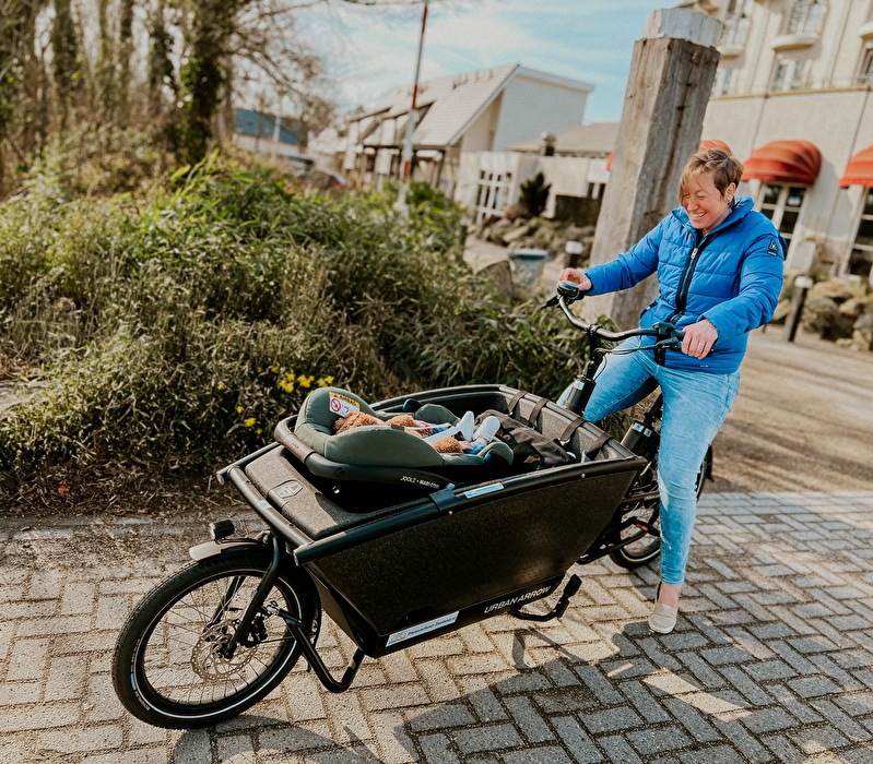 New with us: the Urban Arrow electric cargo bike