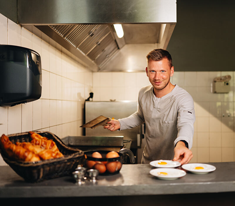 Zelfstandig werkend kok ontbijt-lunch
